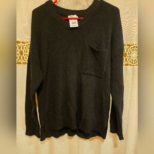 Oversized Black Sweater